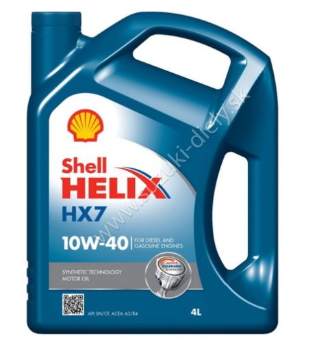 Motorový olej Shell Helix Super 10W40 4 Lit.
