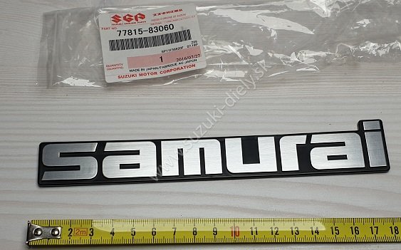 Nápis Samurai 77815-83060-E