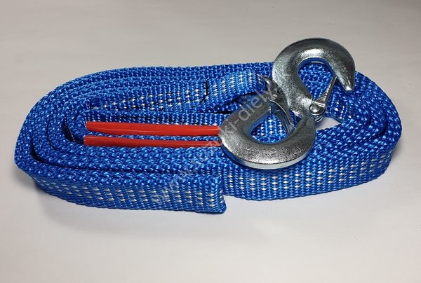 Ťažné lano 4m gurtňa modrá